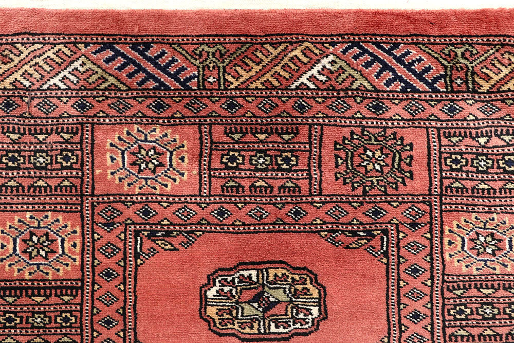 Salmon Bokhara 2' 6 x 13' 6 - No. 60094 - ALRUG Rug Store