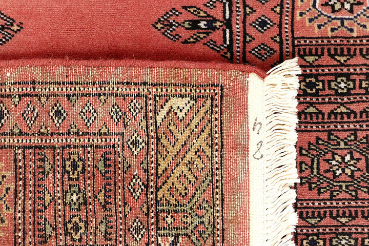 Salmon Bokhara 2' 6 x 13' 6 - No. 60094 - ALRUG Rug Store