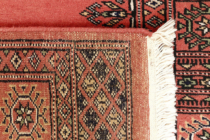 Salmon Bokhara 2' 7 x 13' 10 - No. 60096 - ALRUG Rug Store