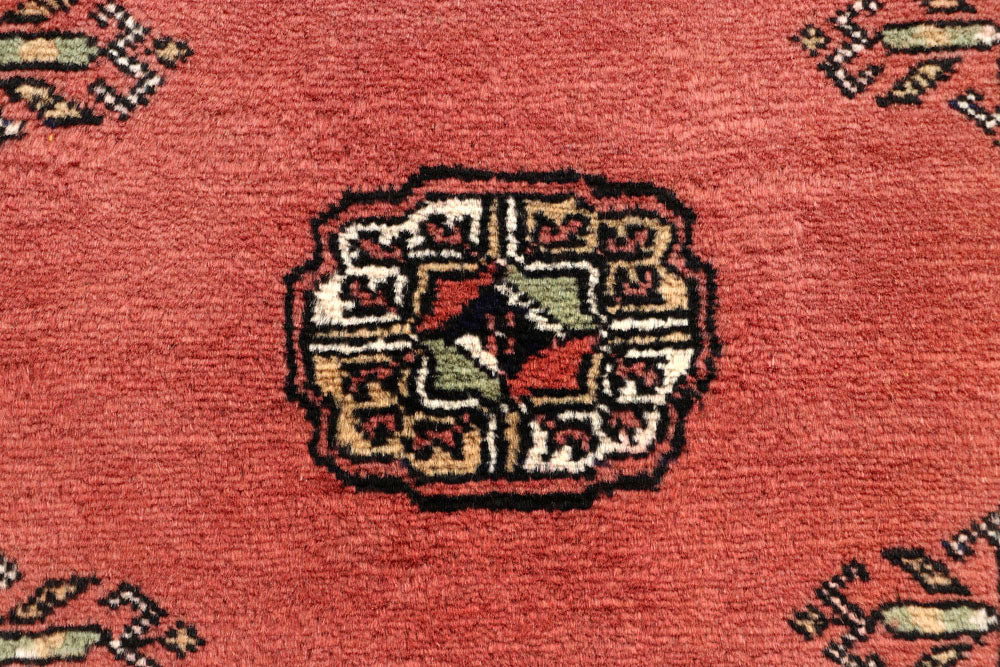 Salmon Bokhara 2' 6 x 13' 3 - No. 60100 - ALRUG Rug Store