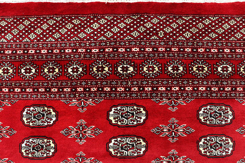 Red Bokhara 5' 11 x 8' 10 - No. 60104 - ALRUG Rug Store