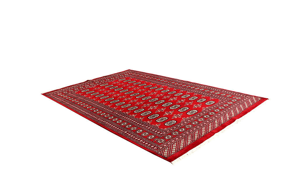 Red Bokhara 5' 11 x 8' 10 - No. 60104 - ALRUG Rug Store
