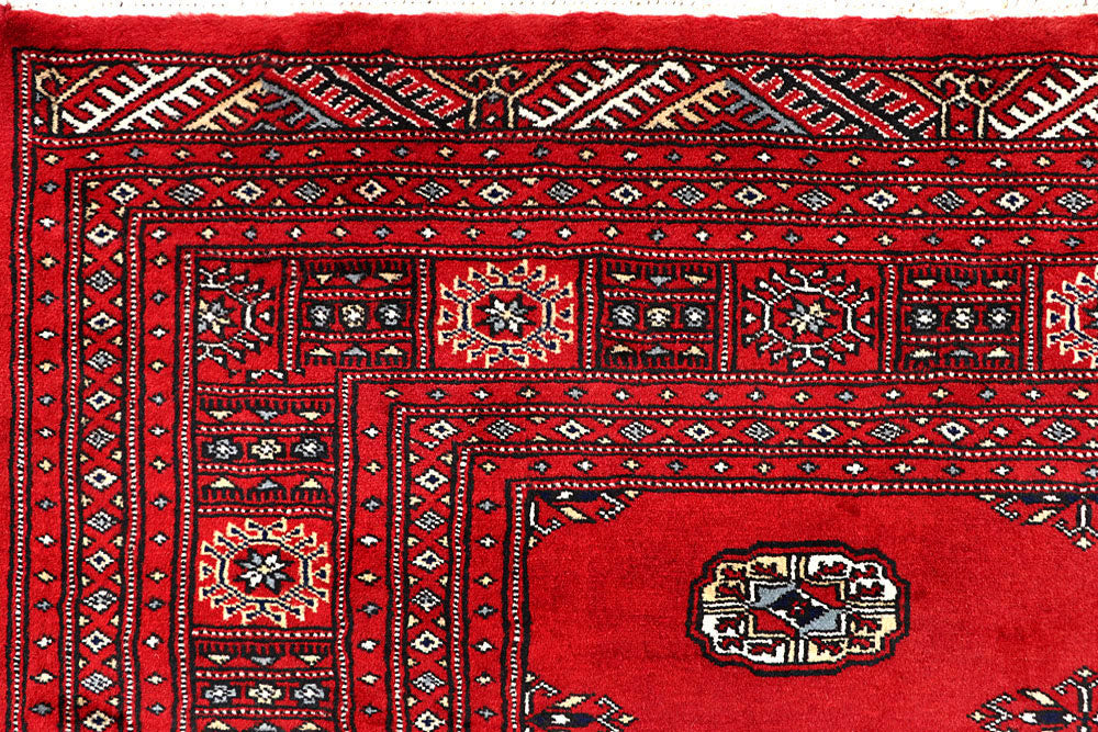 Red Bokhara 6' 3 x 9' 2 - No. 60105 - ALRUG Rug Store