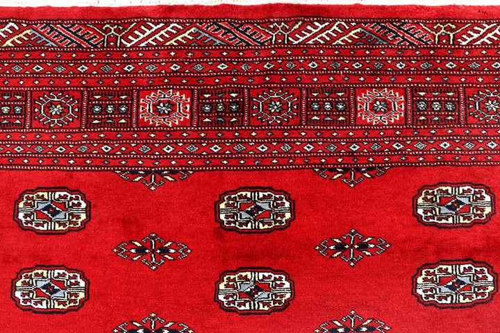 Red Bokhara 6' 3 x 9' 2 - No. 60105 - ALRUG Rug Store