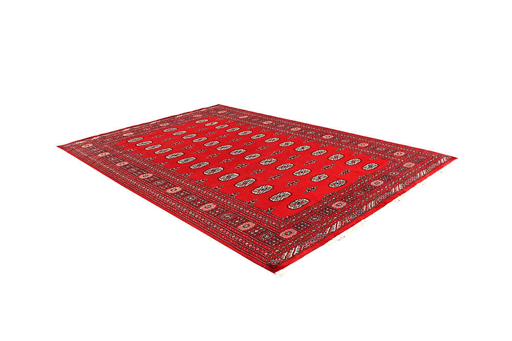 Red Bokhara 6' 3 x 9' 2 - No. 60105 - ALRUG Rug Store