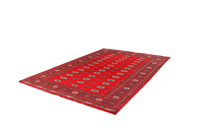 Red Bokhara 6' 3 x 9' 2 - No. 60105 - ALRUG Rug Store