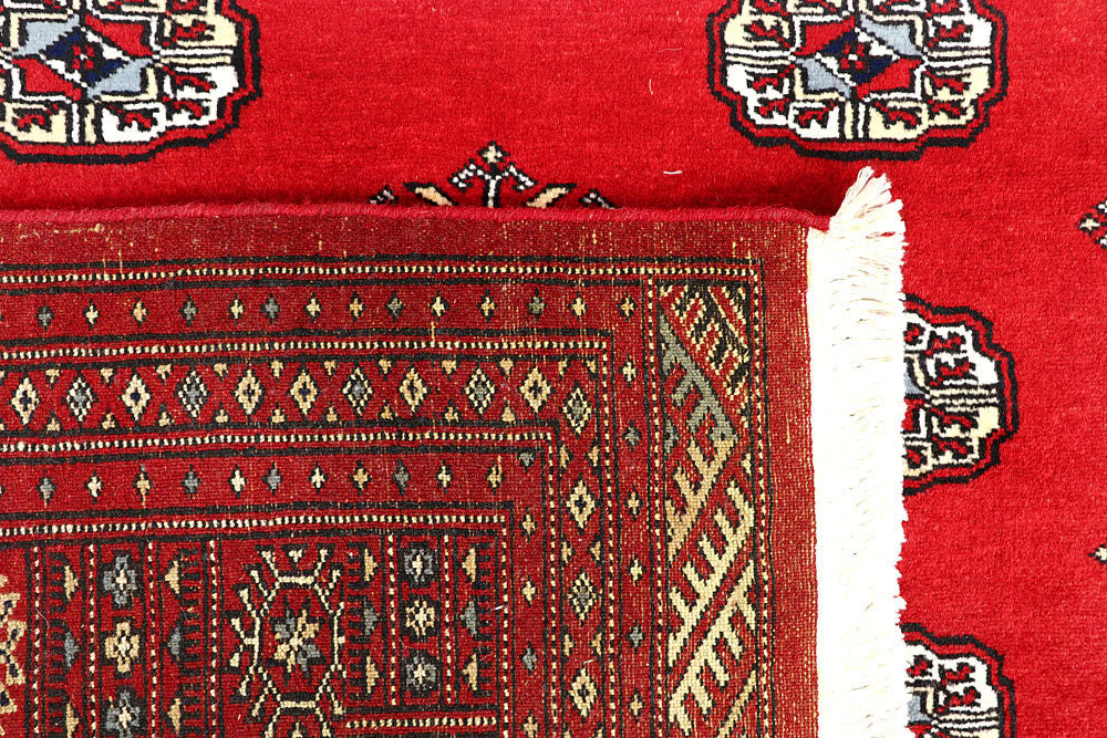 Red Bokhara 6' 3 x 9' 2 - No. 60105 - ALRUG Rug Store