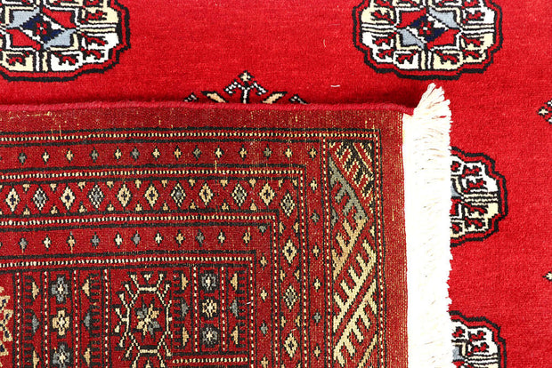 Red Bokhara 6' 3 x 9' 2 - No. 60105 - ALRUG Rug Store