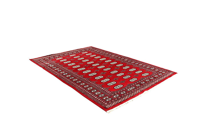Red Bokhara 5' 11 x 8' 2 - No. 60106 - ALRUG Rug Store