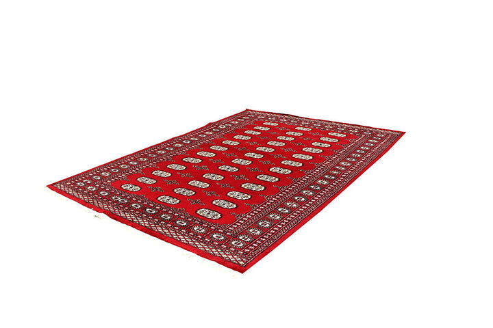 Red Bokhara 5' 11 x 8' 2 - No. 60106 - ALRUG Rug Store