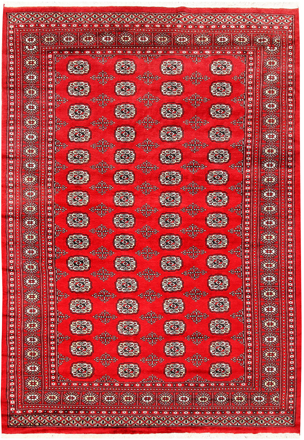 Red Bokhara 6'  2" x 8'  10" - No. QA62859