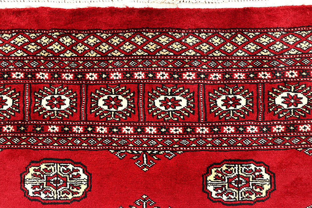 Red Bokhara 6' x 8' 4 - No. 60108 - ALRUG Rug Store