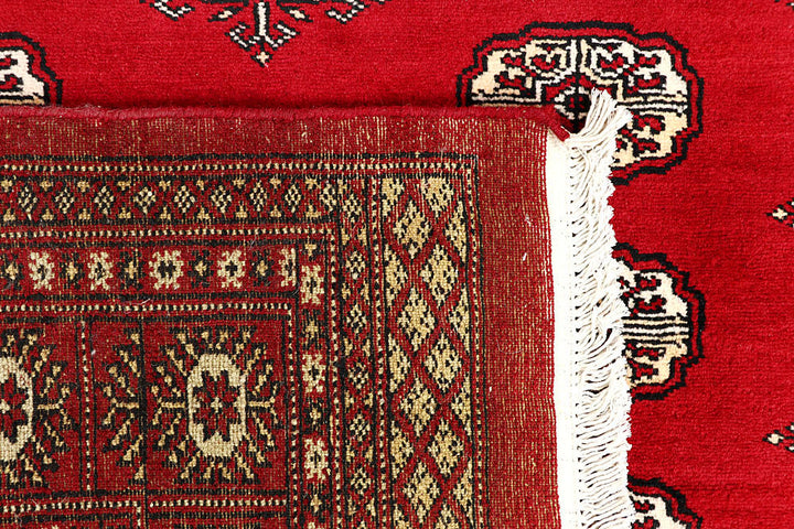 Red Bokhara 6' x 8' 4 - No. 60108 - ALRUG Rug Store