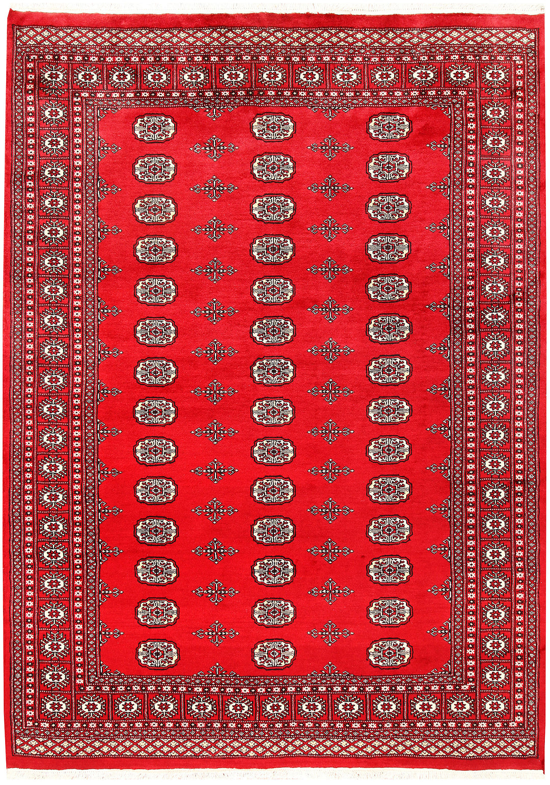 Red Bokhara 6' x 8' 4 - No. 60108 - ALRUG Rug Store