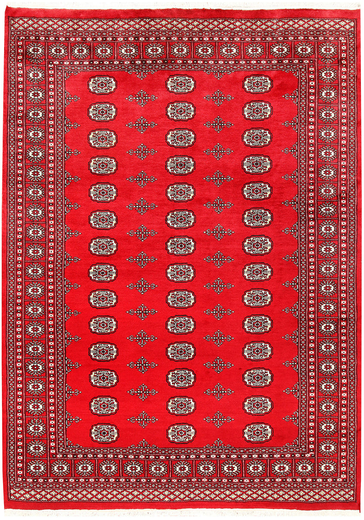Red Bokhara 6' x 8' 4 - No. 60108 - ALRUG Rug Store