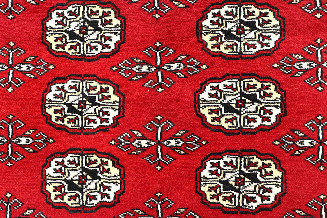 Red Bokhara 6'  x" 9' " - No. QA20779