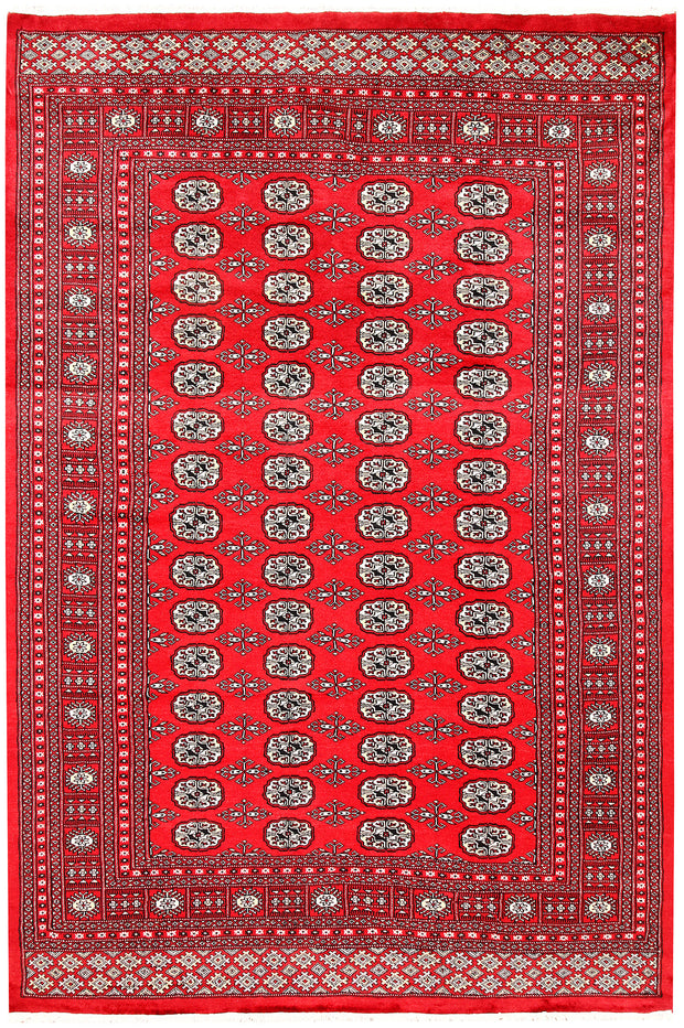Red Bokhara 6'  x" 9' " - No. QA20779