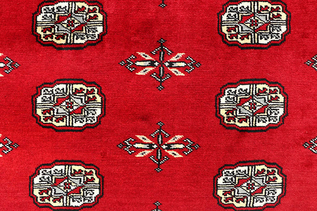 Red Bokhara 5' 11 x 8' 9 - No. 60110 - ALRUG Rug Store