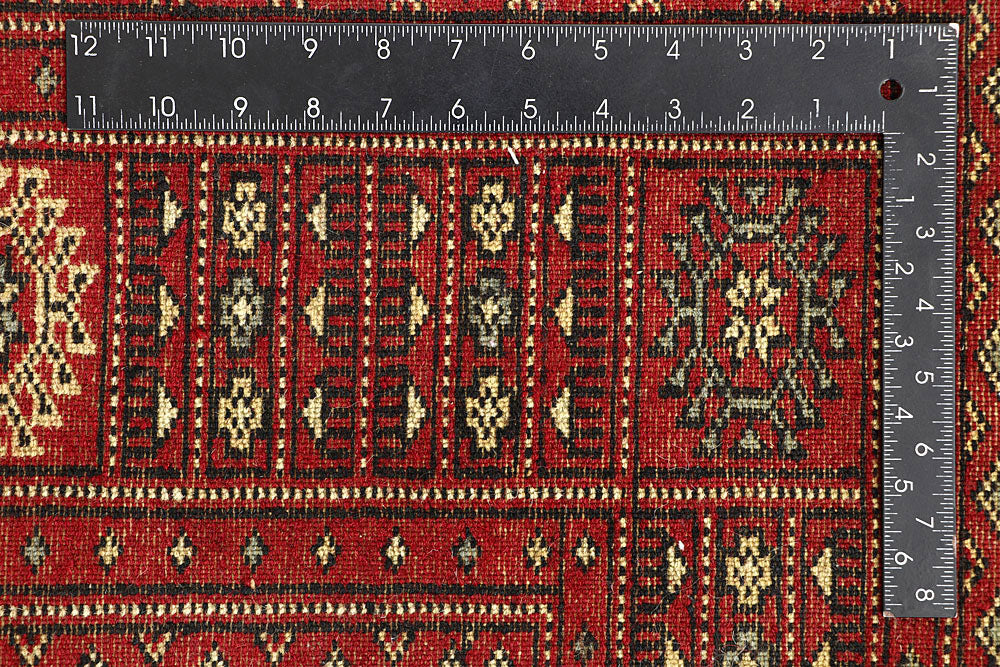 Red Bokhara 5' 11 x 8' 9 - No. 60110 - ALRUG Rug Store