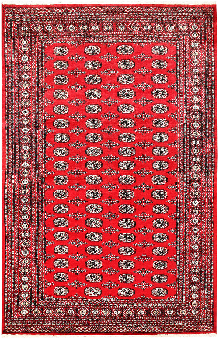 Red Bokhara 6'  x" 9'  3" - No. QA29837