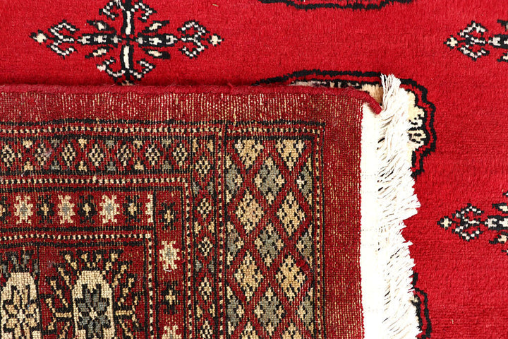 Red Bokhara 5' 11 x 8' 10 - No. 60112 - ALRUG Rug Store