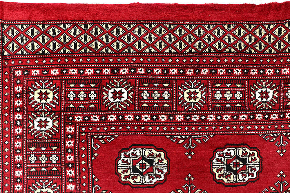 Red Bokhara 6' 1 x 9' 7 - No. 60113 - ALRUG Rug Store