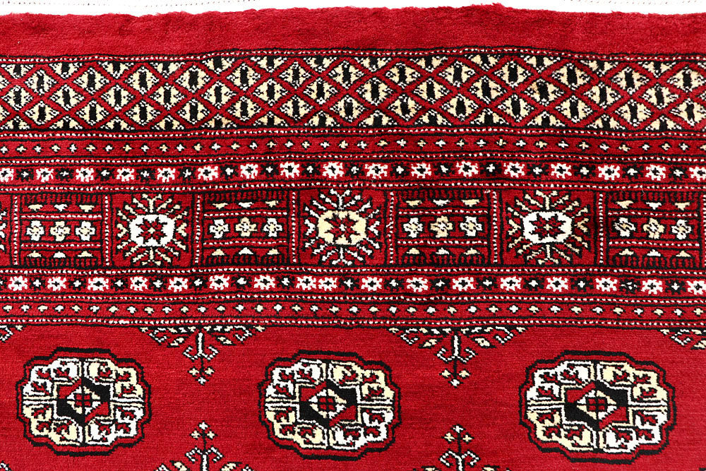 Red Bokhara 6' 1 x 9' 7 - No. 60113 - ALRUG Rug Store