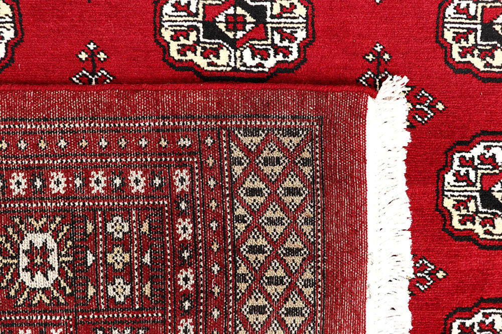 Red Bokhara 6' 1 x 9' 7 - No. 60113 - ALRUG Rug Store