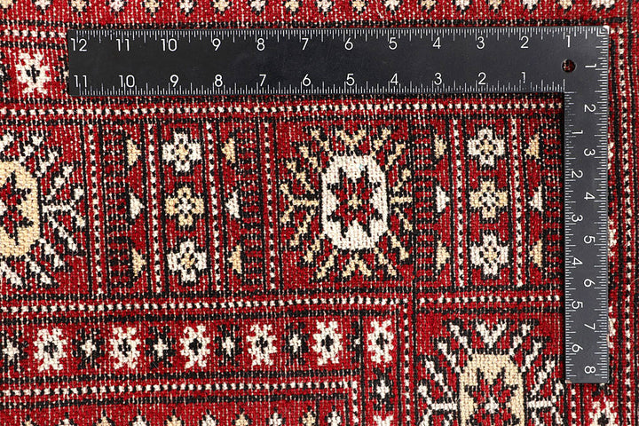 Red Bokhara 6' 1 x 9' 7 - No. 60113 - ALRUG Rug Store
