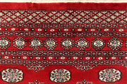 Red Bokhara 6'  7" x 9'  1" - No. QA14503