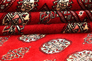 Red Bokhara 6' 7 x 9' 1 - No. 60115 - ALRUG Rug Store
