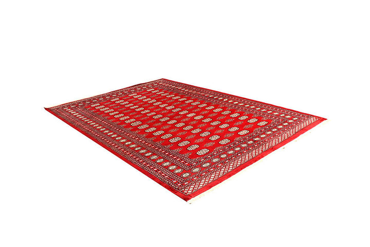 Red Bokhara 6'  7" x 9'  1" - No. QA14503