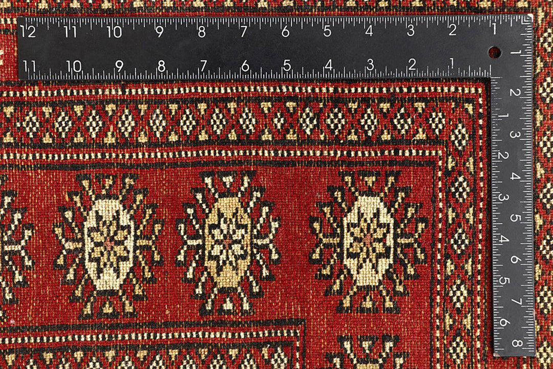 Red Bokhara 6'  7" x 9'  1" - No. QA14503