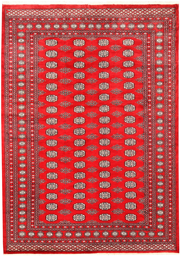 Red Bokhara 6'  7" x 9'  1" - No. QA14503