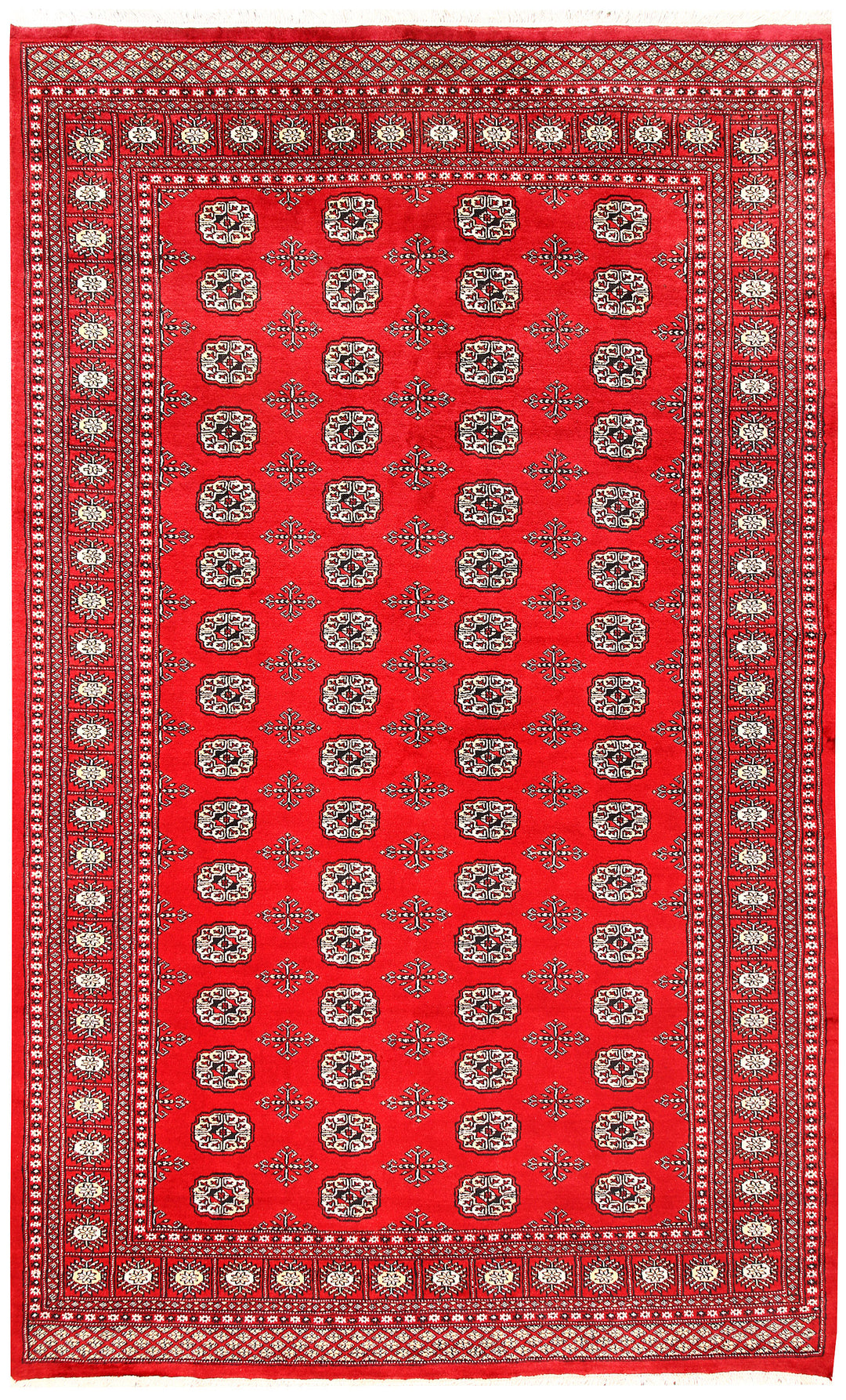 Red Bokhara 6' x 9' 10 - No. 60116 - ALRUG Rug Store