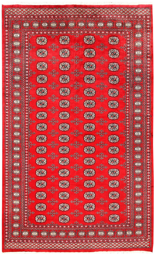 Red Bokhara 6'  x" 9'  10" - No. QA28190