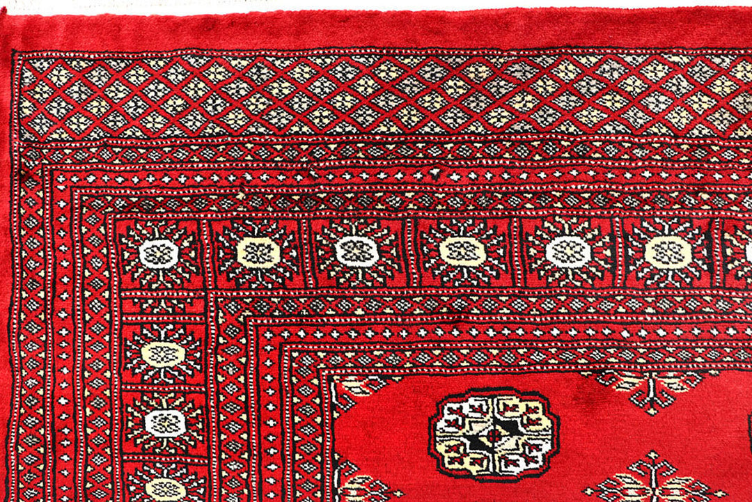 Red Bokhara 6'  3" x 8'  10" - No. QA60703