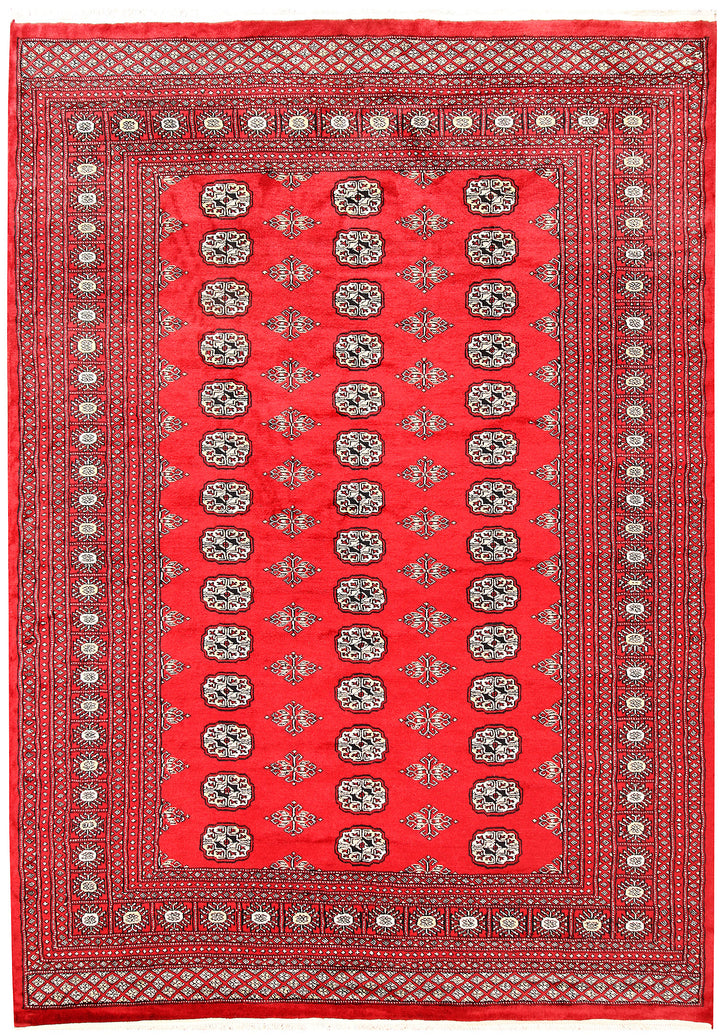Red Bokhara 6' 3 x 8' 10 - No. 60117 - ALRUG Rug Store