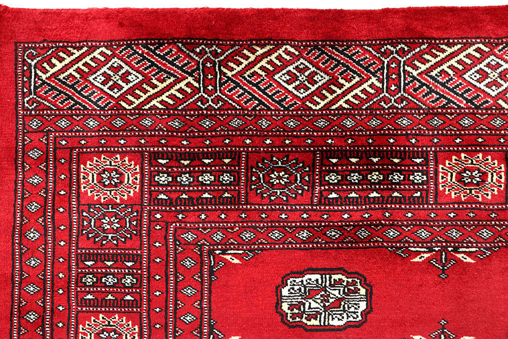 Red Bokhara 5' 11 x 9' 1 - No. 60118 - ALRUG Rug Store