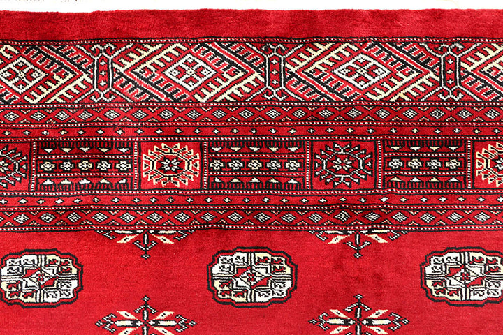 Red Bokhara 5' 11 x 9' 1 - No. 60118 - ALRUG Rug Store