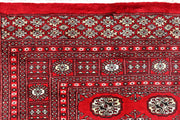 Red Bokhara 6'  1" x 9'  2" - No. QA77231