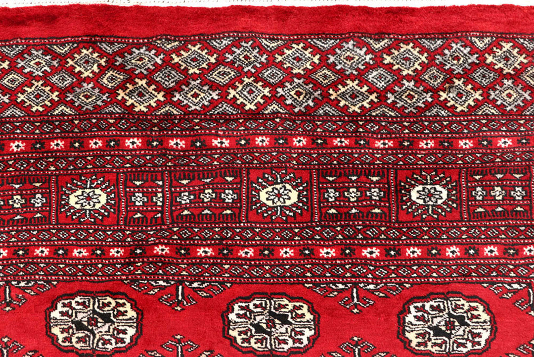 Red Bokhara 6'  1" x 9'  2" - No. QA77231