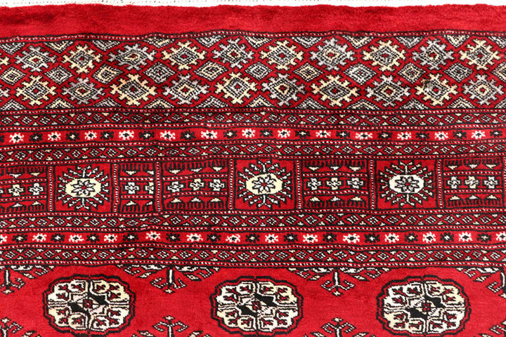 Red Bokhara 6'  1" x 9'  2" - No. QA77231