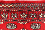 Red Bokhara 6' 2 x 9' 1 - No. 60120 - ALRUG Rug Store