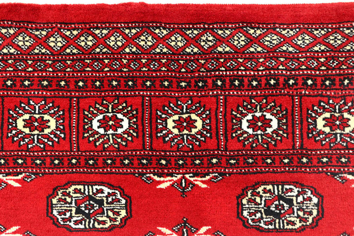 Red Bokhara 6'  2" x 9'  1" - No. QA95325