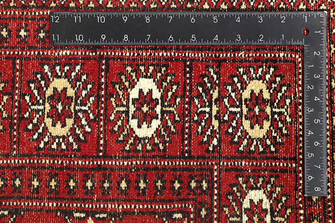 Red Bokhara 6'  2" x 9'  1" - No. QA95325
