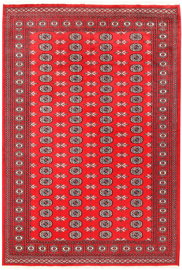 Red Bokhara 6'  2" x 9'  1" - No. QA95325