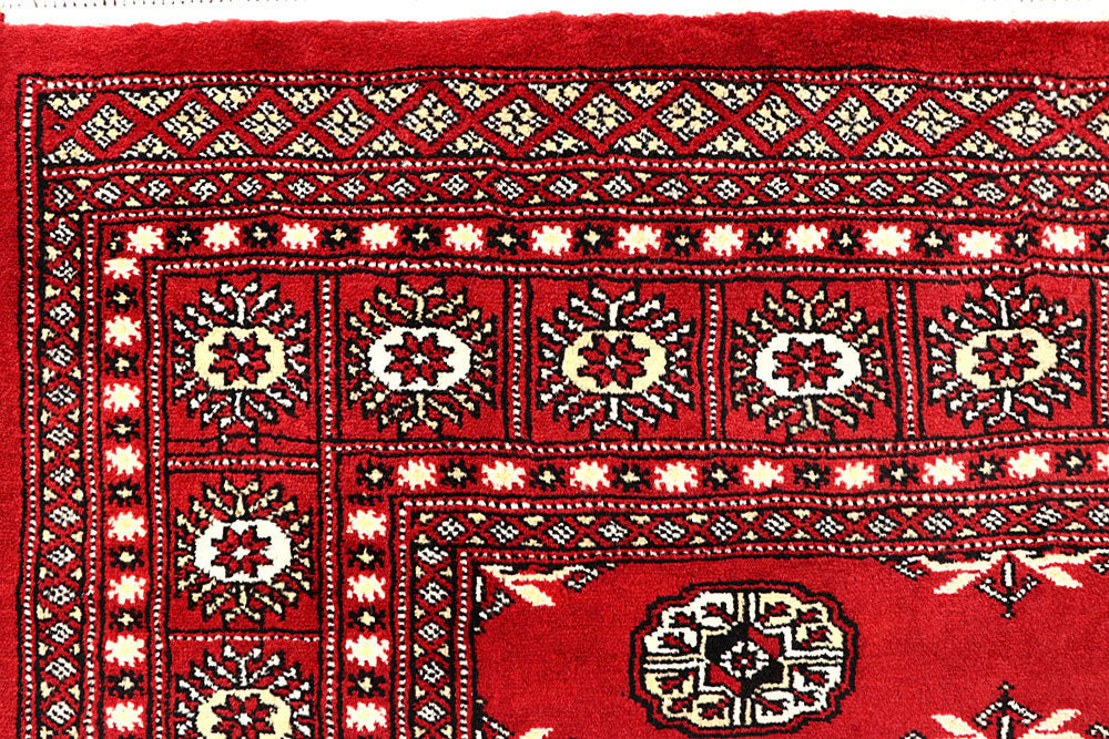 Red Bokhara 6' x 8' 11 - No. 60122 - ALRUG Rug Store