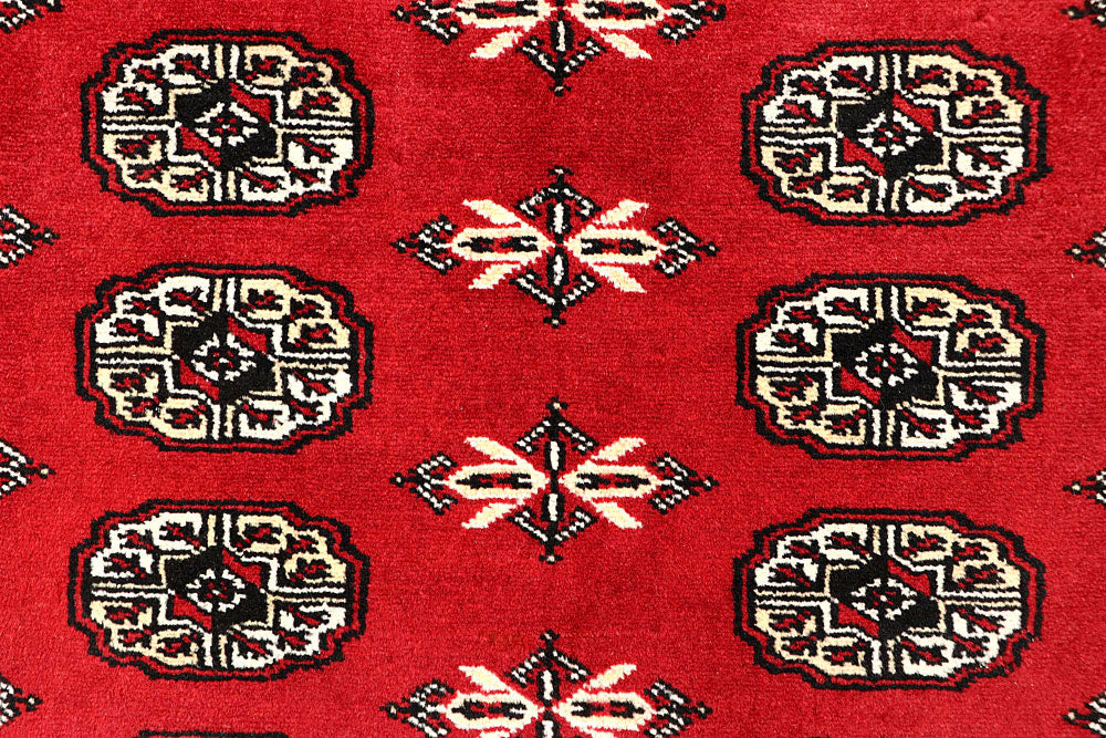 Red Bokhara 6' x 8' 11 - No. 60122 - ALRUG Rug Store