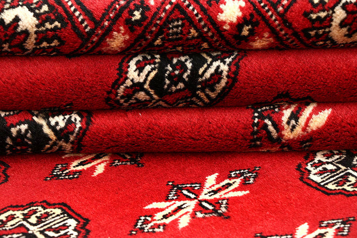 Red Bokhara 6' x 8' 11 - No. 60122 - ALRUG Rug Store